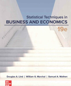 Statistical Techniques in Business and Economics, 19th Edition ebook