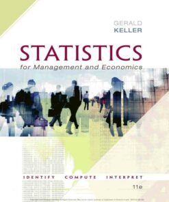 Statistics for Management and Economics 11th Edition ebook