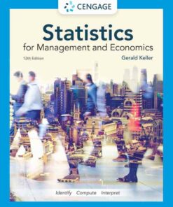Statistics for Management and Economics 12th Edition ebook