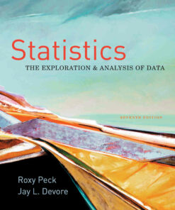Statistics: The Exploration & Analysis of Data 7th Edition ebook
