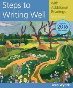 Steps to Writing Well with Additional Readings, 2016 MLA Update, 10th Edition ebook