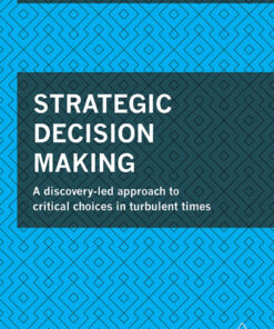 Strategic Decision Making: A Discovery-Led Approach to Critical Choices in Turbulent Times ebook