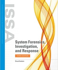 System Forensics Investigation and Response ebook