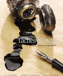 Taches d'encre: French Composition 4th Edition ebook