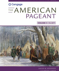 The American Pageant, Volume I, 17th Edition ebook