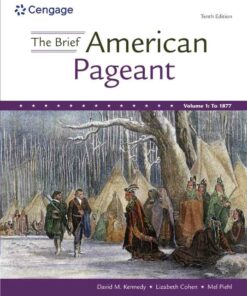 The Brief American Pageant: A History of the Republic Volume I: To 1877 10th Edition ebook