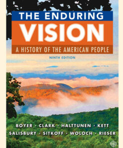 The Enduring Vision: A History of the American People 9th Edition ebook