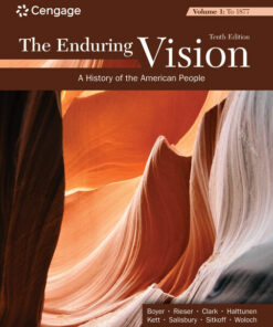 The Enduring Vision Volume I: To 1877 10th Edition ebook