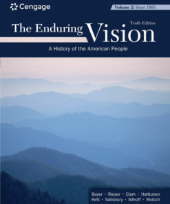 The Enduring Vision Volume II: Since 1865 10th Edition ebook