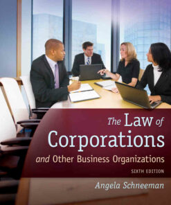 The Law of Corporations and Other Business Organizations 6th Edition ebook