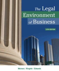 The Legal Environment of Business 13th Edition ebook