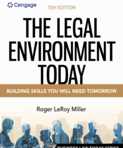 The Legal Environment Today 10th Edition ebook