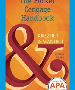 The Pocket Cengage Handbook 2016 MLA Update 7th Edition ebook