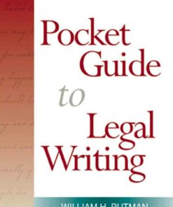 The Pocket Guide to Legal Writing 1st Edition ebook