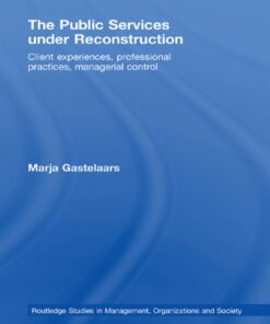 The Public Services under Reconstruction: Client experiences professional practices managerial control ebook