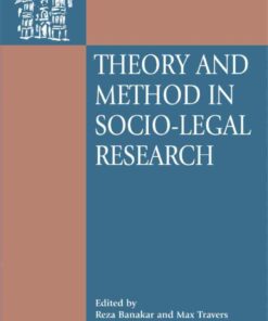 Theory and Method in Socio-Legal Research ebook