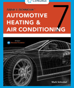 Today's Technician: Automotive Heating & Air Conditioning Classroom Manual and Shop Manual 7th Edition ebook