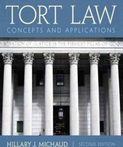 Tort Law: Concepts and Applications, 2nd Edition ebook