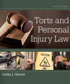 Torts and Personal Injury Law 5th Edition ebook