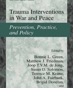Trauma Interventions in War and Peace: Prevention Practice and Policy ebook