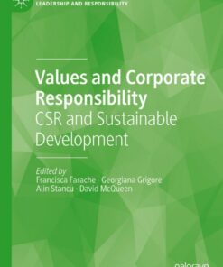 Values and Corporate Responsibility: CSR and Sustainable Development ebook