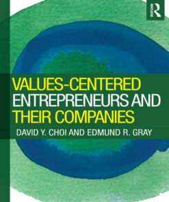 Values-Centered Entrepreneurs and Their Companies ebook