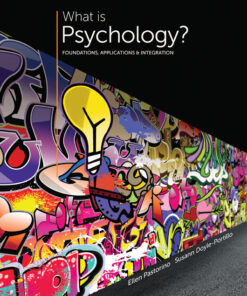 What is Psychology? Foundations Applications and Integration 3rd Edition ebook