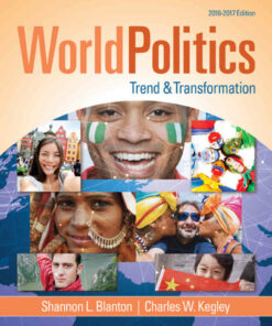 World Politics: Trend and Transformation 2016 - 2017 16th Edition ebook