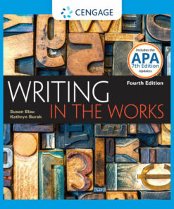 Writing in the Works with APA 7e Updates 4th Edition ebook