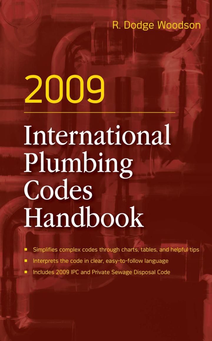 2009 International Plumbing Codes Handbook ebook