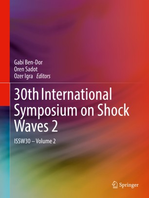 30th International Symposium on Shock Waves 2: ISSW30 - Volume 2 ebook