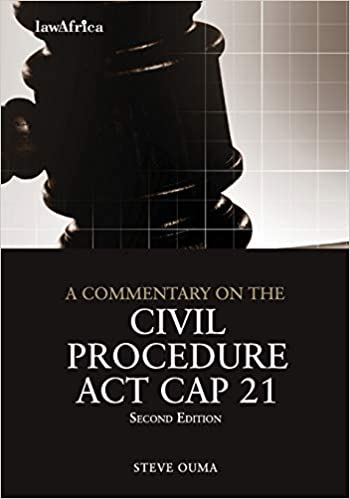 A Commentary on the Civil Procedure Act ebook