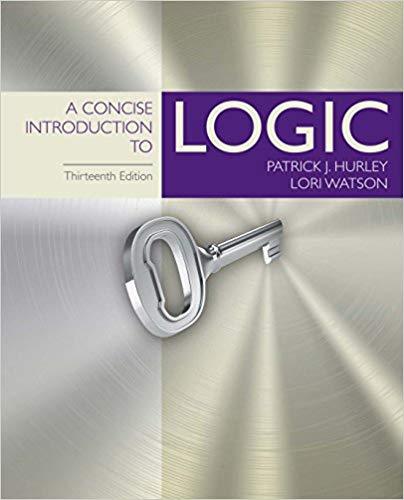A Concise Introduction to Logic 13th Edition by Patrick J. Hurley ebook