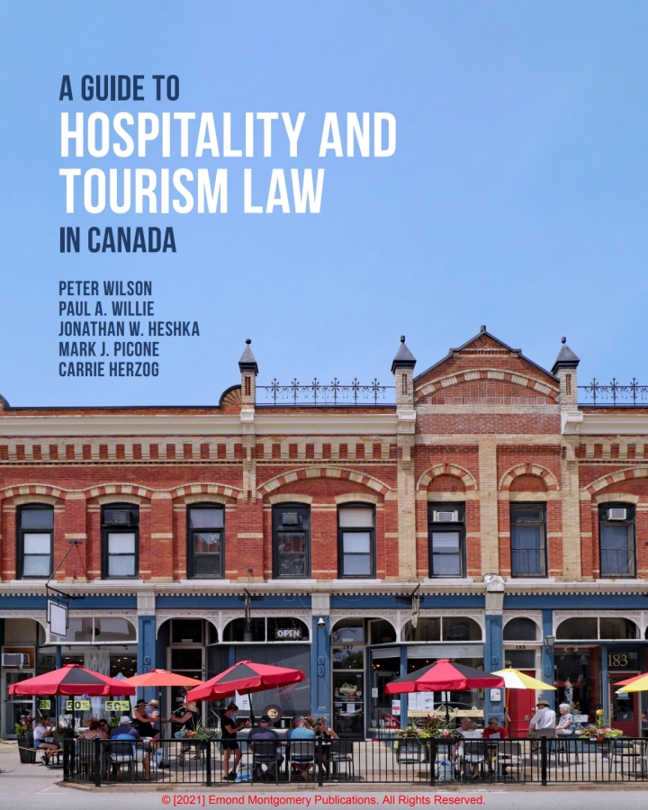 A Guide to Hospitality and Tourism Law in Canada? ebook