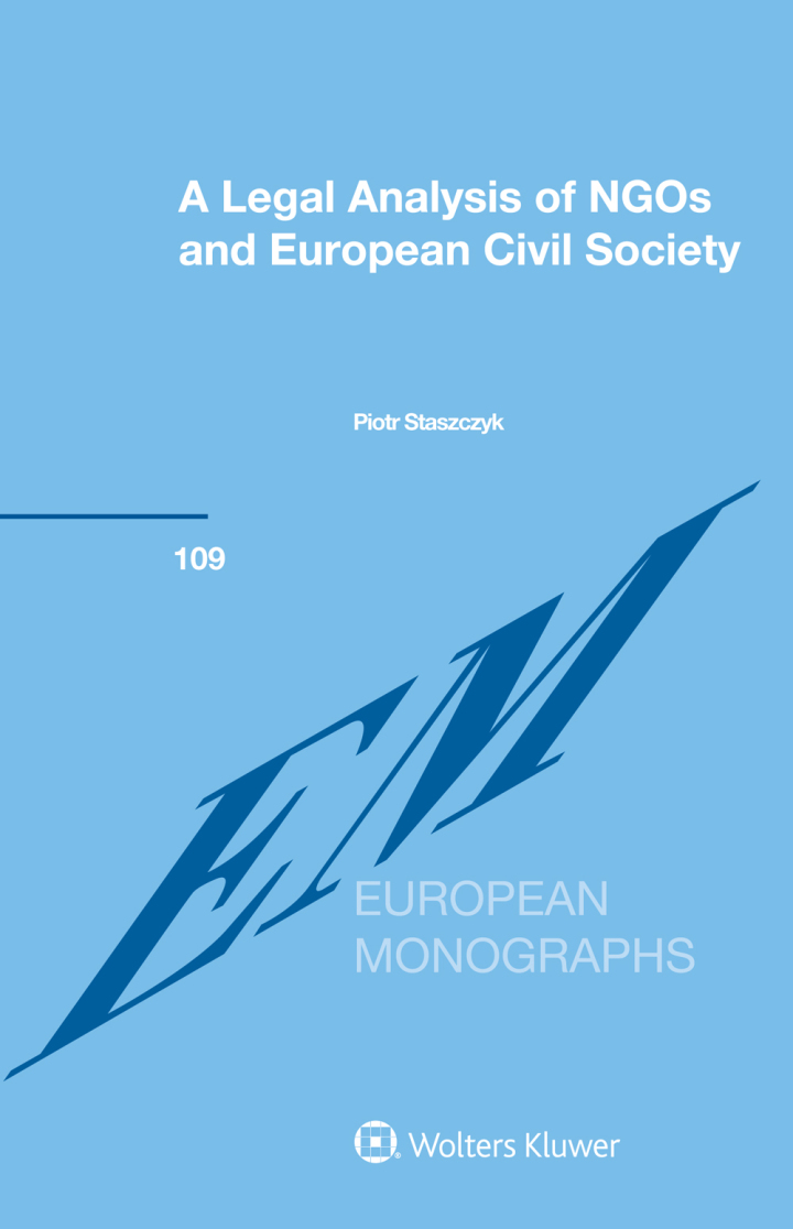 A Legal Analysis of NGOs and European Civil Society ebook