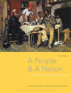 A People and a Nation A History of the United States 11th Edition by Jane Kamensky ebook