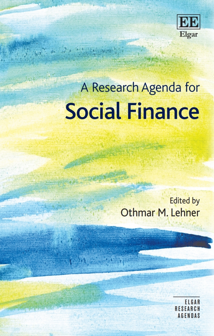 A Research Agenda for Social Finance ebook