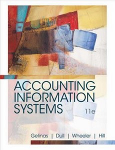 Accounting Information Systems 11th Edition by Ulric J. Gelinas ebook