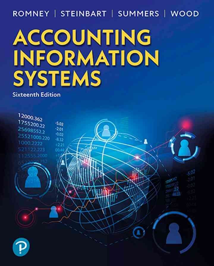 Accounting Information Systems, 16th Edition ebook