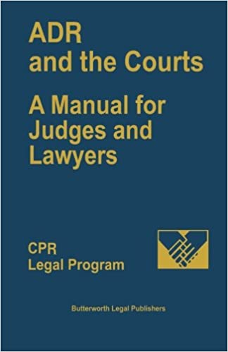 ADR and the Courts: A Manual for Judges and Lawyers ebook
