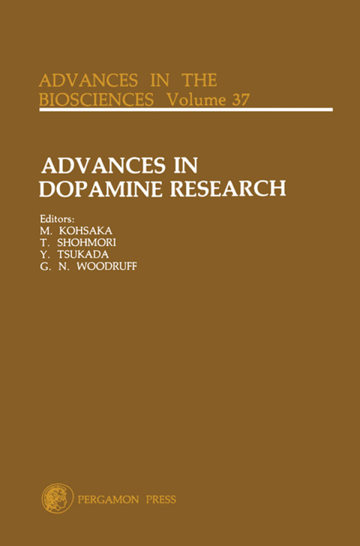 Advances in Dopamine Research: Proceeding of a Satellite Symposium to the 8th International Congress of Pharmacology, Okayama, Japan, July 1981 ebook