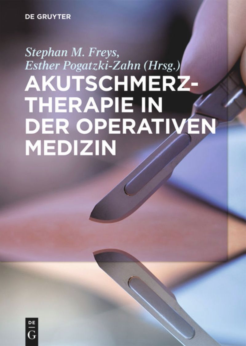 Akutschmerztherapie in der Operativen Medizin ebook