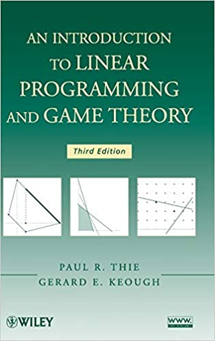 An Introduction to Linear Programming and Game Theory ebook