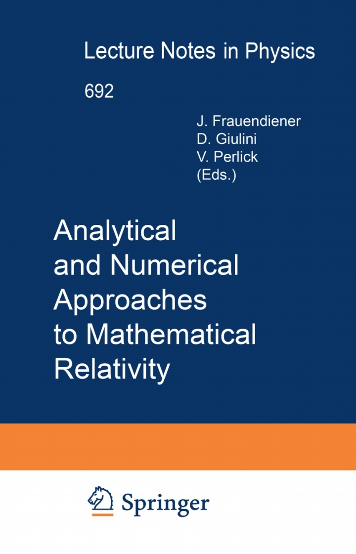 Analytical and Numerical Approaches to Mathematical Relativity ebook