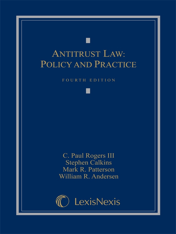 Antitrust Law: Policy and Practice ebook