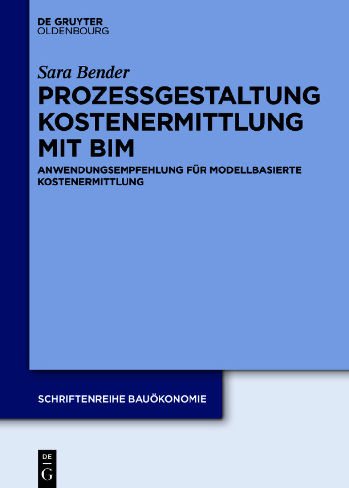 Anwendung modellbasierter Kostenermittlung im Bauwesen ebook
