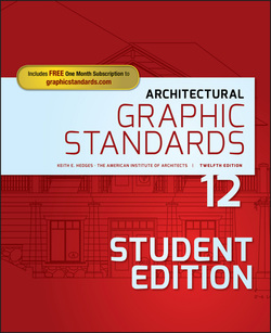 Architectural Graphic Standards, 12th Edition (Student Edition) ebook