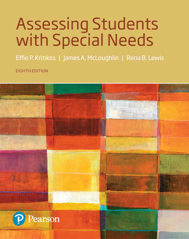 Assessing Students with Special Needs, 8th Edition ebook
