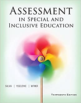 Assessment in Special and Inclusive Education ebook