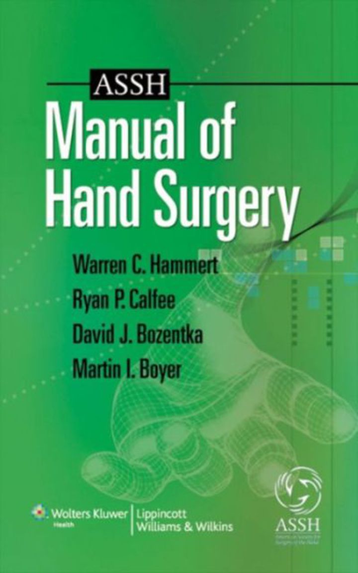 ASSH Manual of Hand Surgery ebook